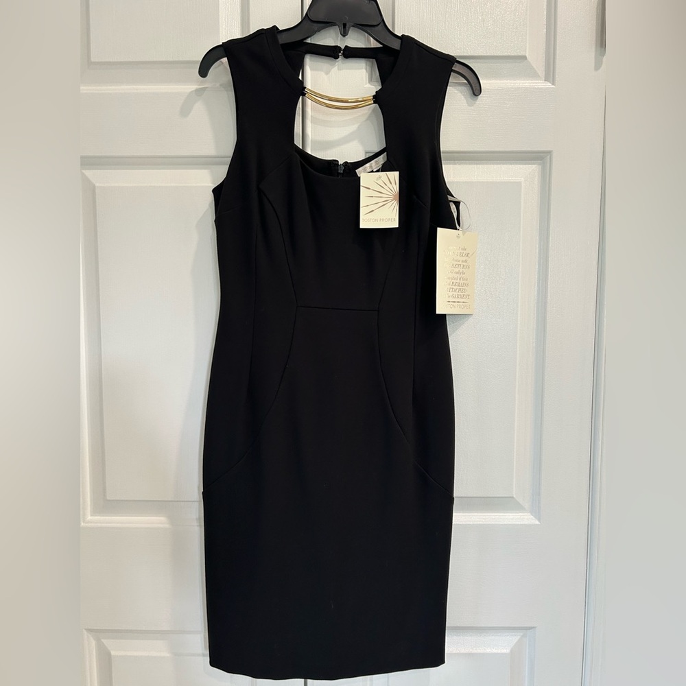 Black Sleeveless Cocktail Dress